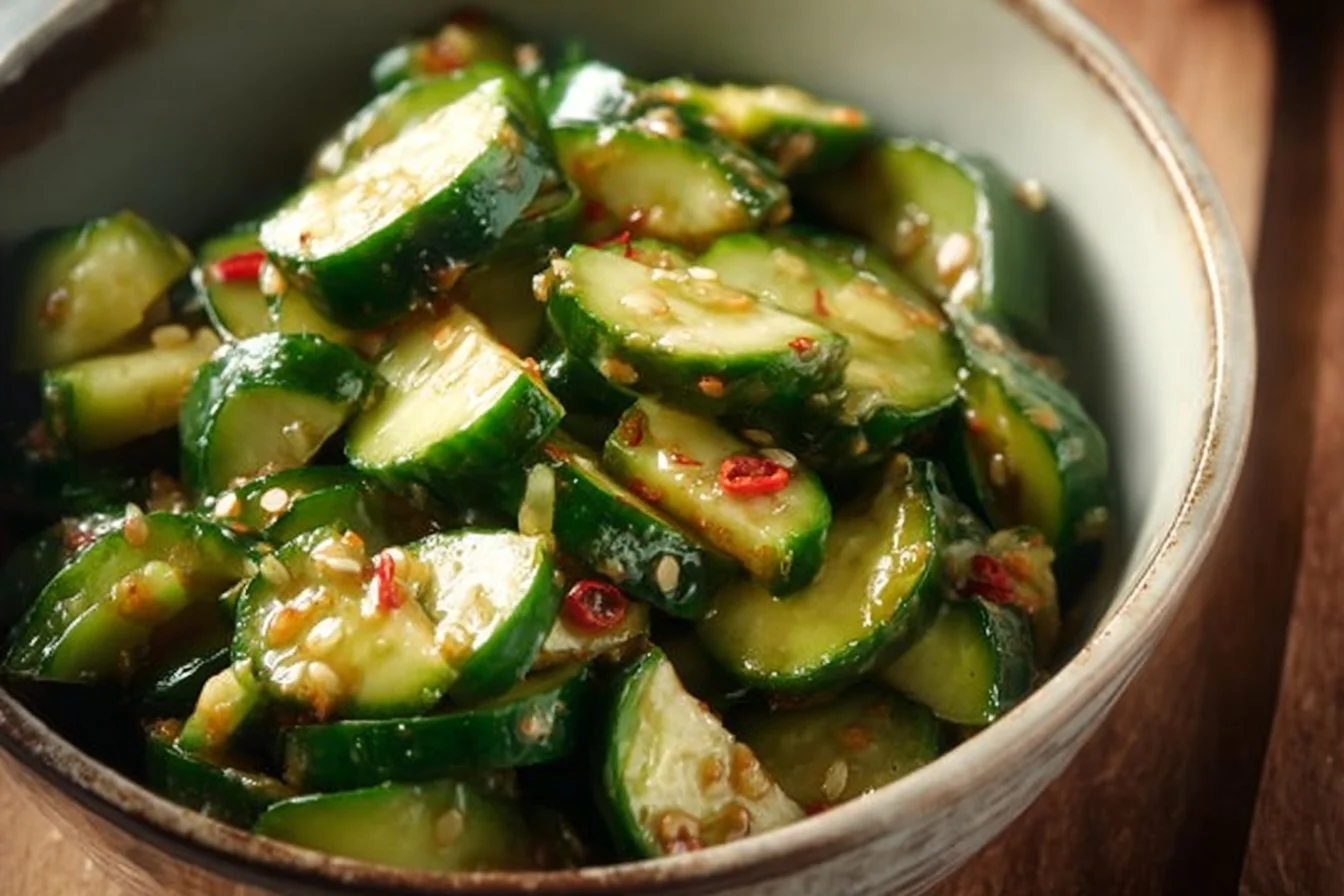 Spicy Cucumber Salad