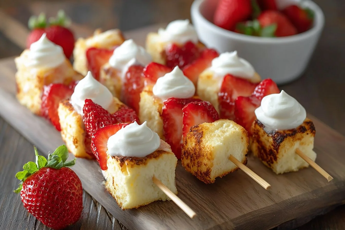 Strawberry Shortcake Kabobs