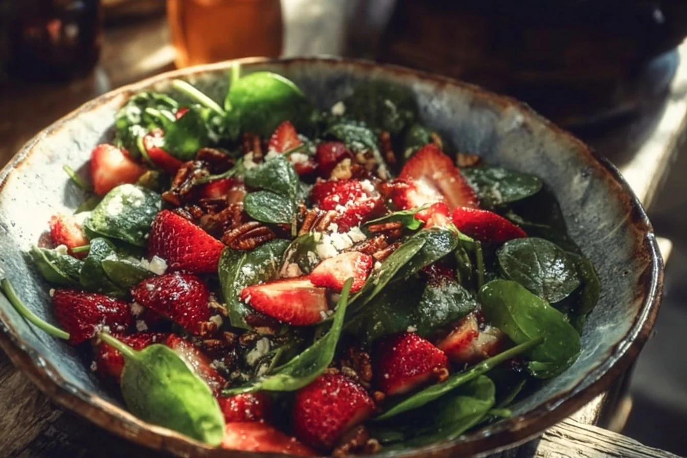 Strawberry Spinach Salad Recipe