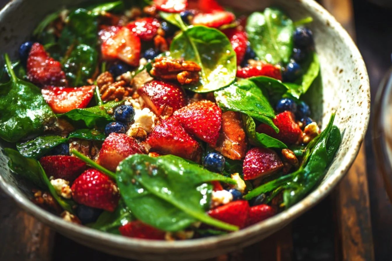 30-Minute Strawberry Spinach Salad