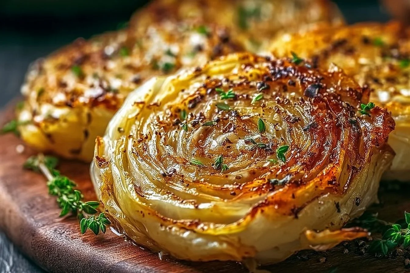 Baked Cabbage Steaks