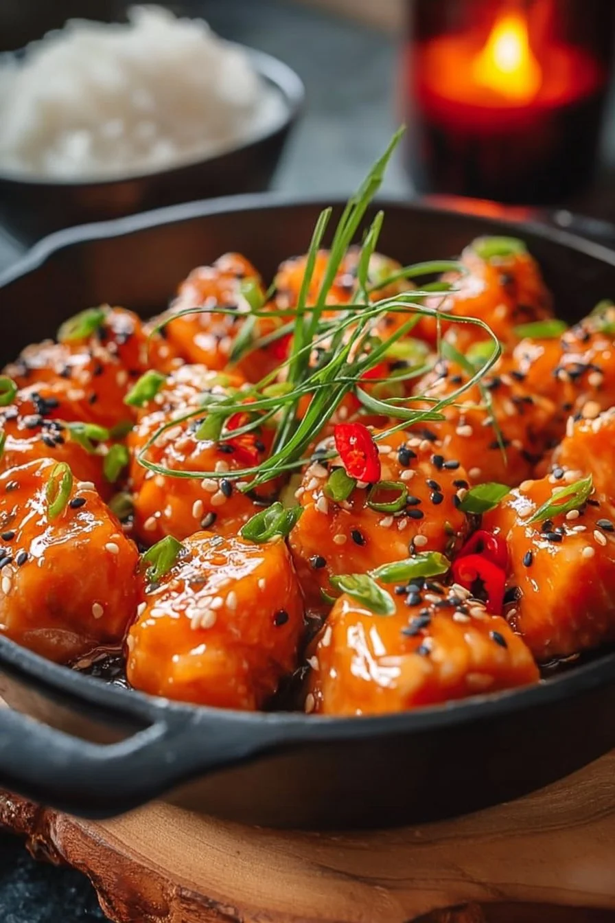 Bang Bang Salmon Bites
