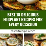 A variety of delicious eggplant recipes for cooking and entertaining.