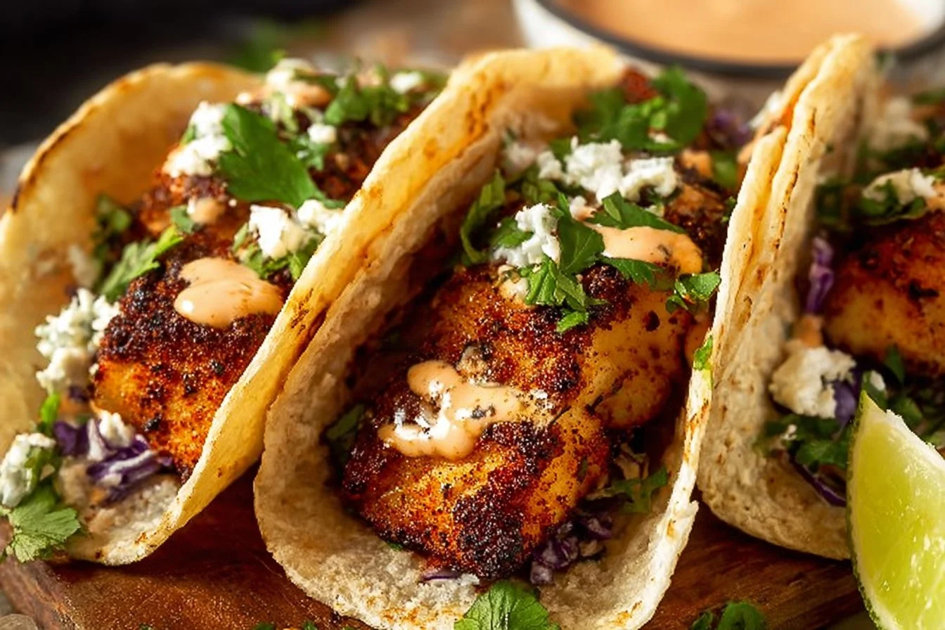 Blackened Fish Tacos