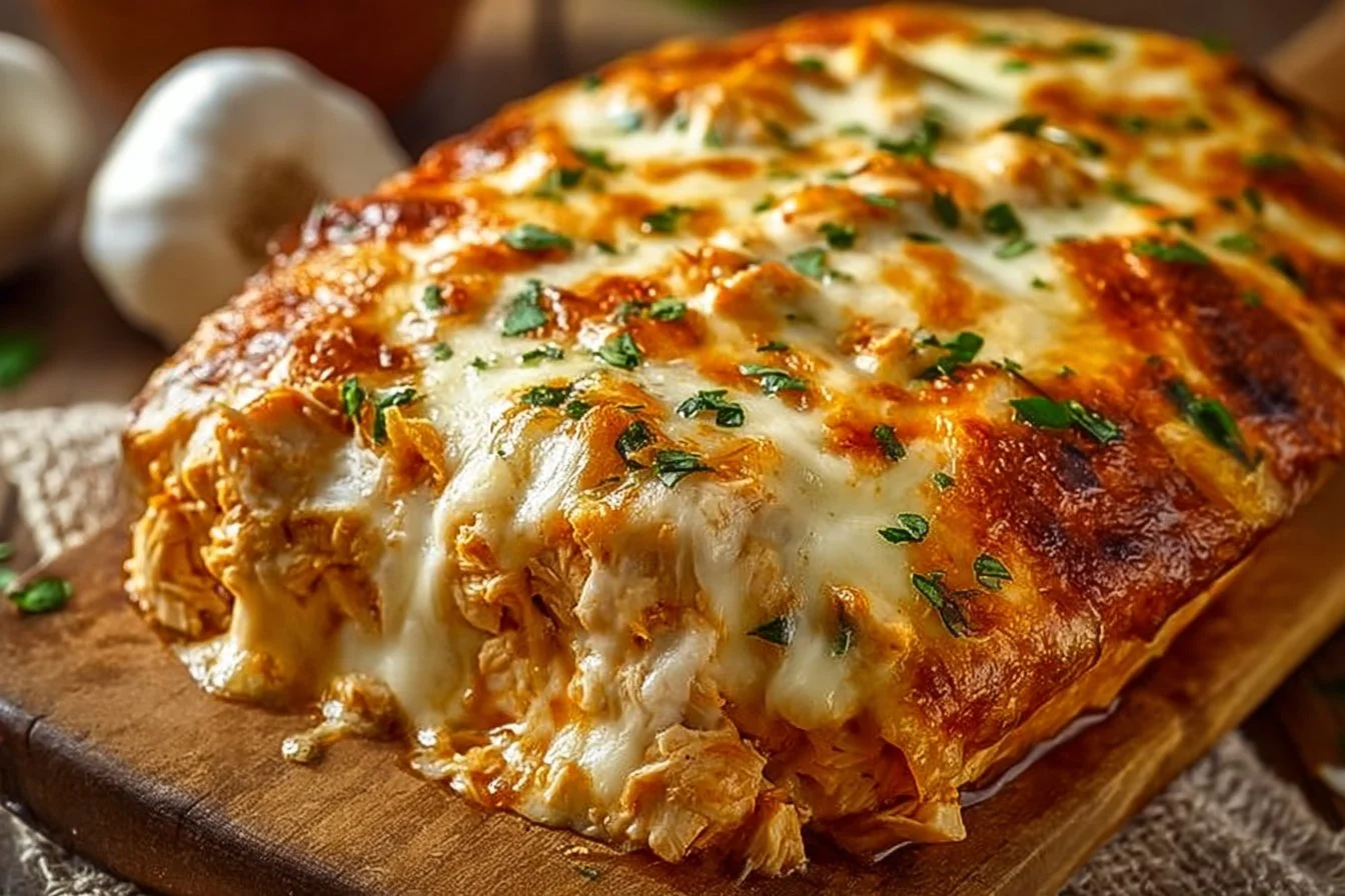 Buffalo Chicken Cheese Bake