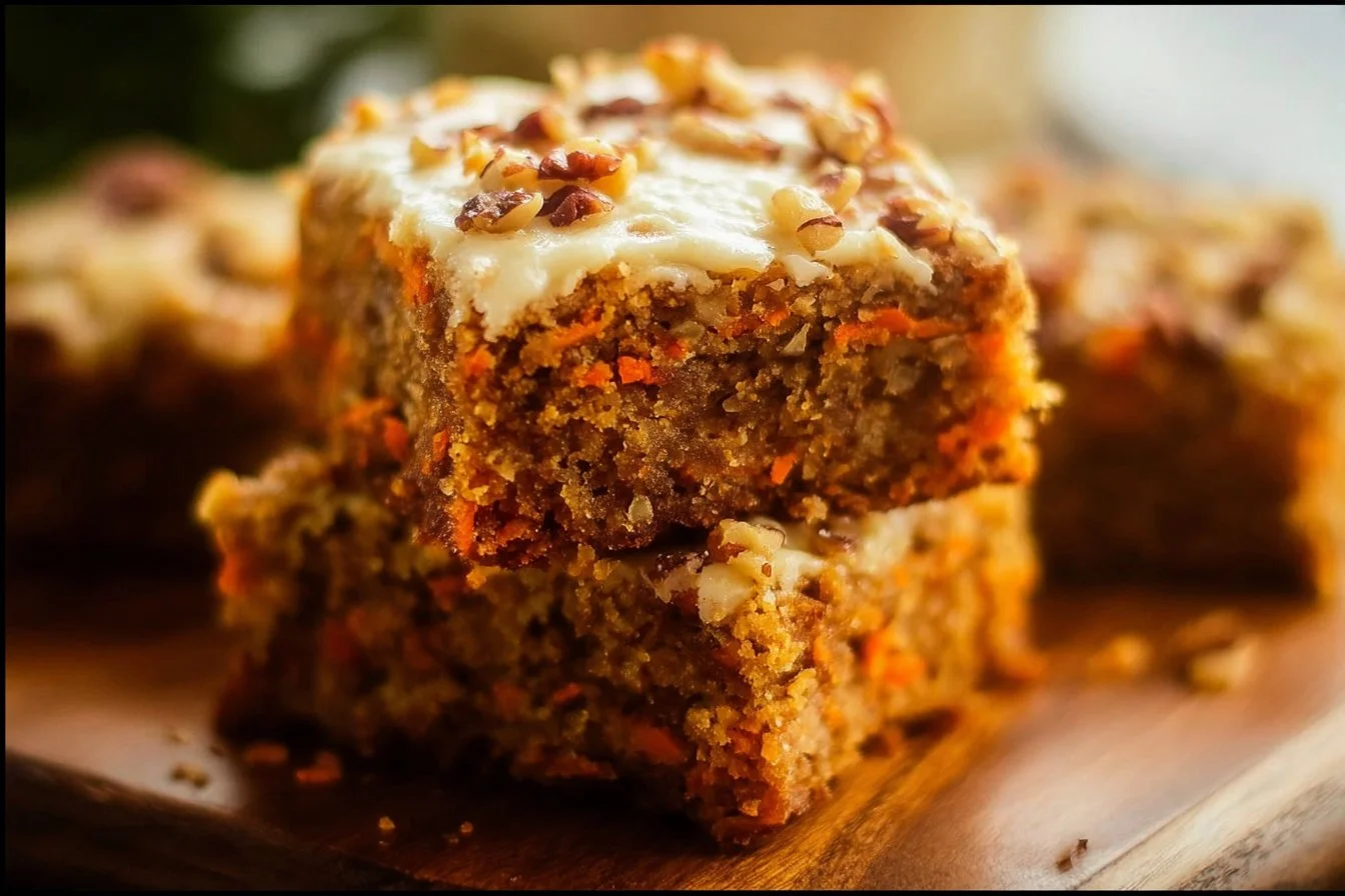 Carrot Cake Blondies