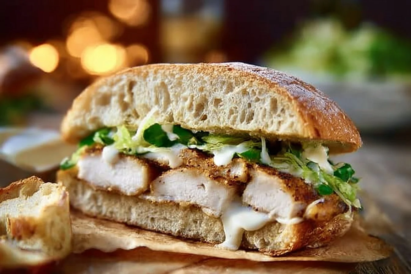 Chicken Caesar Sandwich