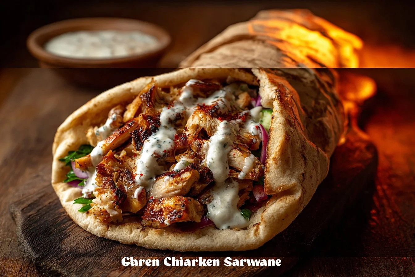 Chicken Shawarma with Garlic Sauce