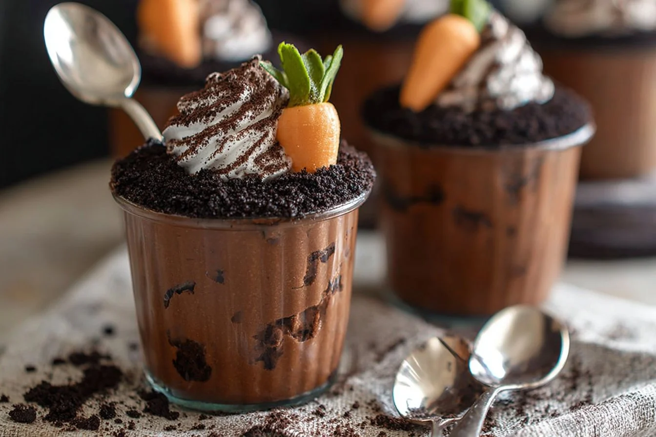 Chocolate Pudding Dirt Cups