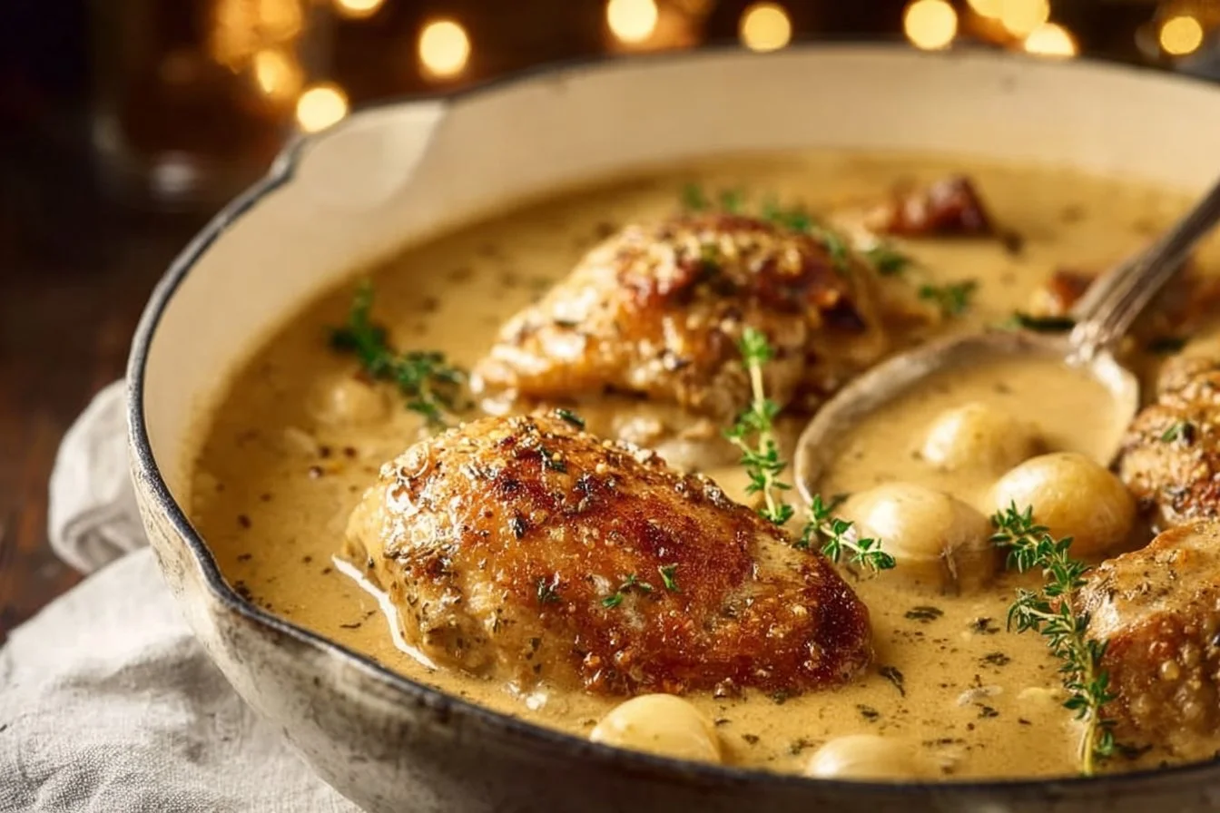 Creamy Garlic Chicken