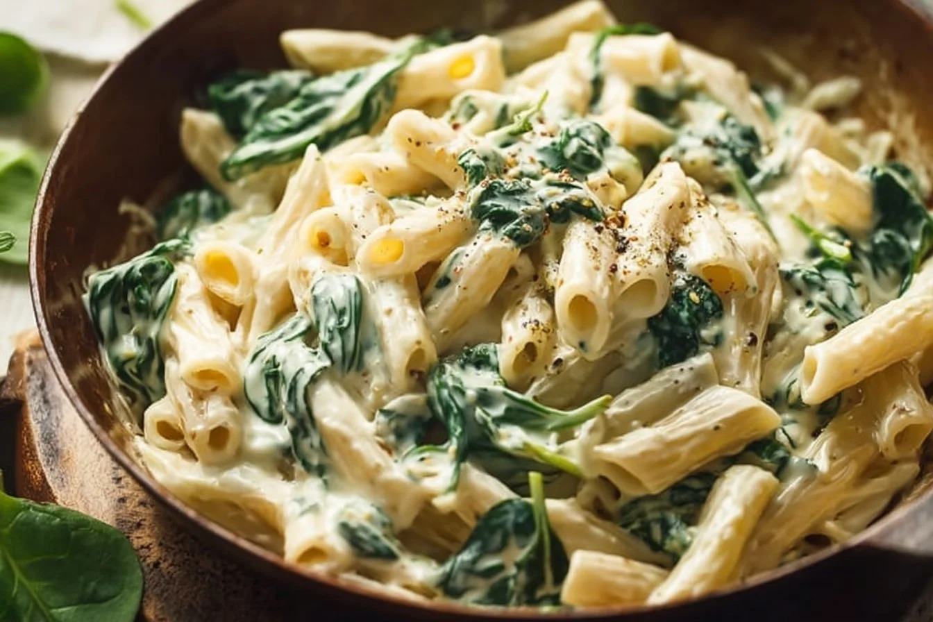 Creamy Spinach Pasta
