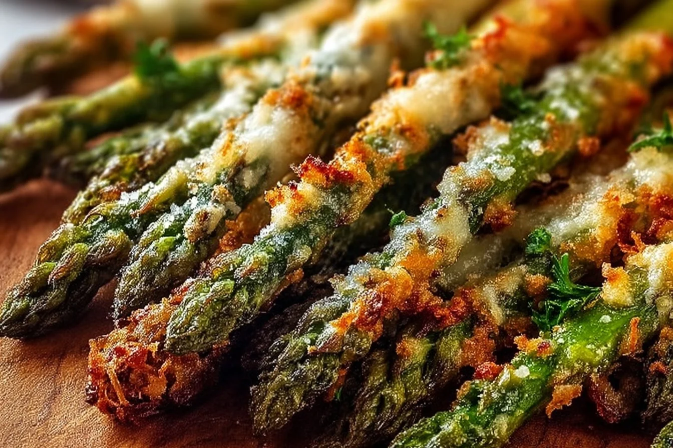 Crispy Asparagus Asiago Spears
