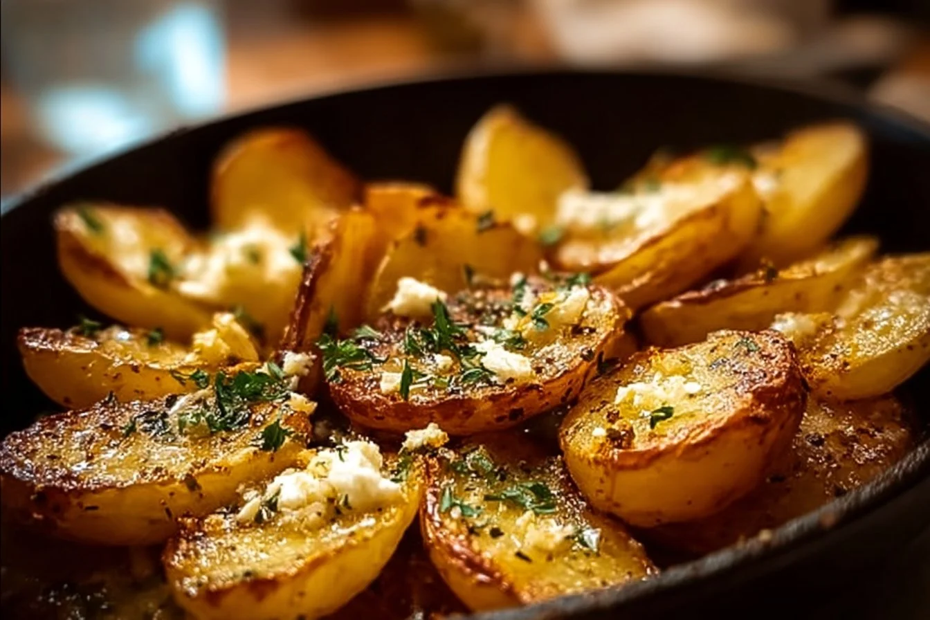 Authentic Greek Potatoes: Crispy Lemon Perfection!