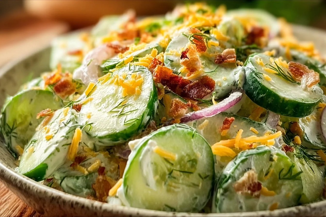Cucumber Ranch Crack Salad