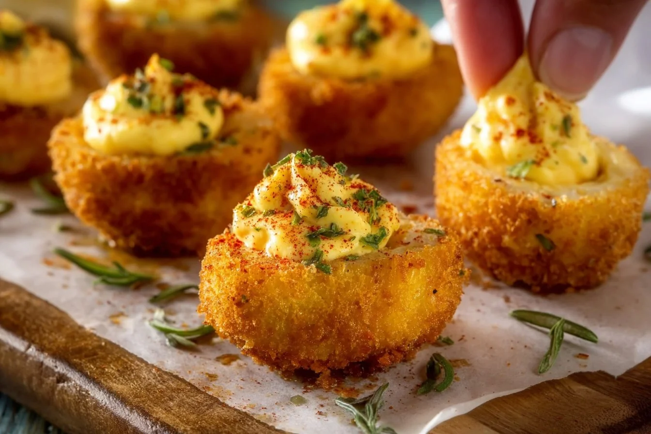 Deep-Fried Deviled Eggs Recipe
