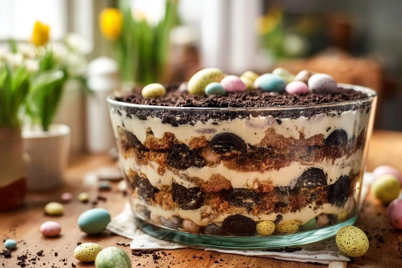 Easter Dirt Cake Casserole