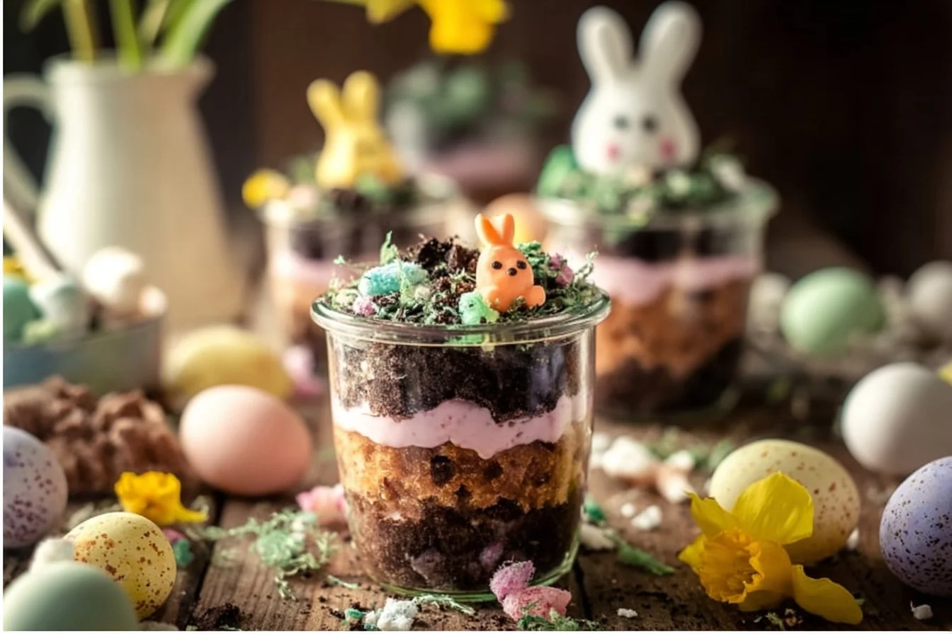 Easter Dirt Cups