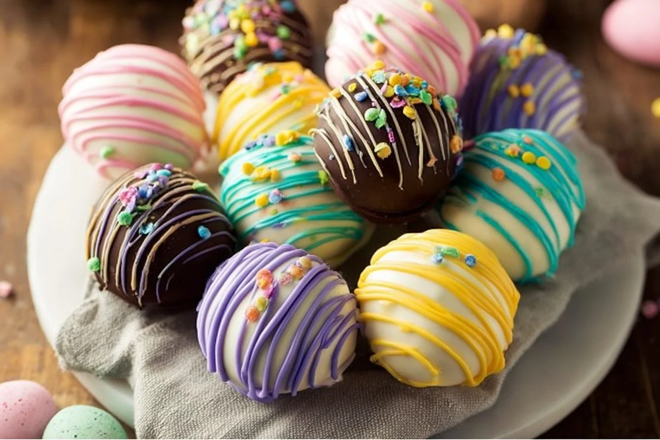 Easter Egg Oreo Cookie Balls