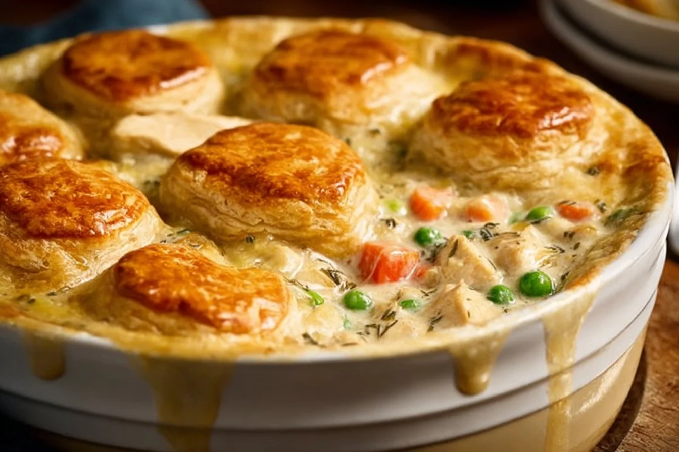 Easy Homemade Chicken Pot Pie Casserole