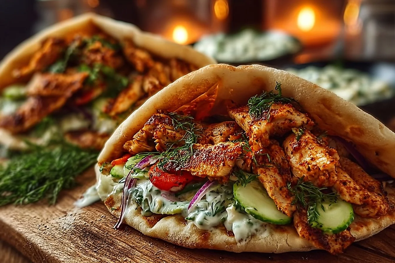 Flavor-Packed Chicken Pitas