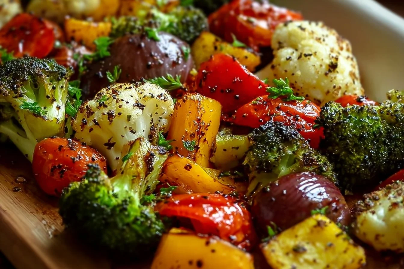 Garlic Roasted Vegetables