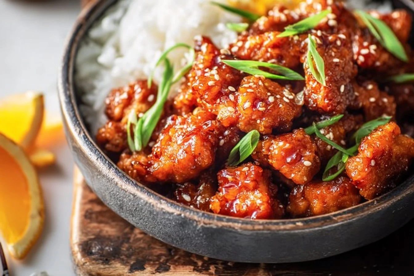 Healthy Orange Chicken