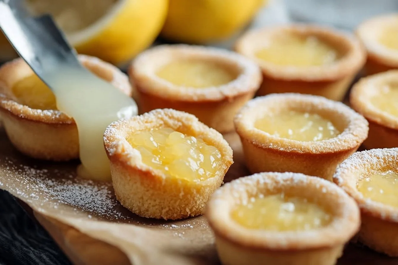 Lemon Bar Cookie Cups