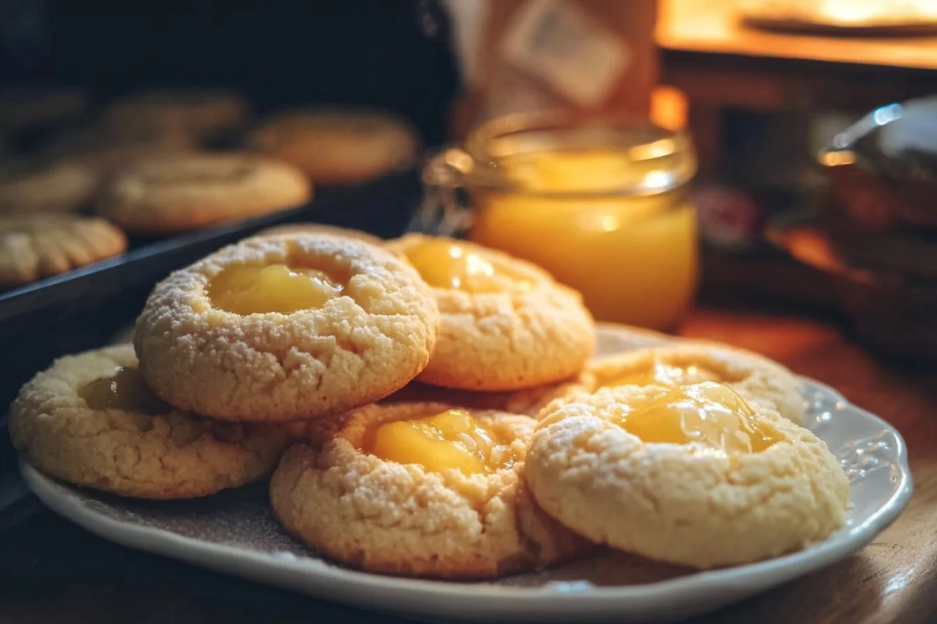 Lemon Curd Cookies