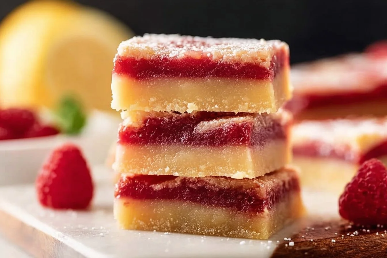 Lemon Raspberry Bars