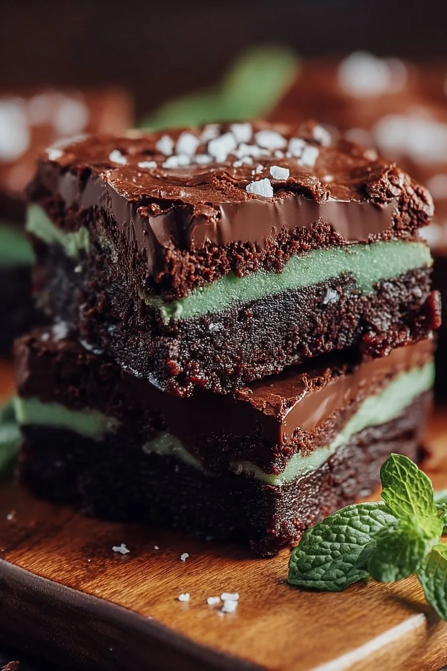 Mint Brownies