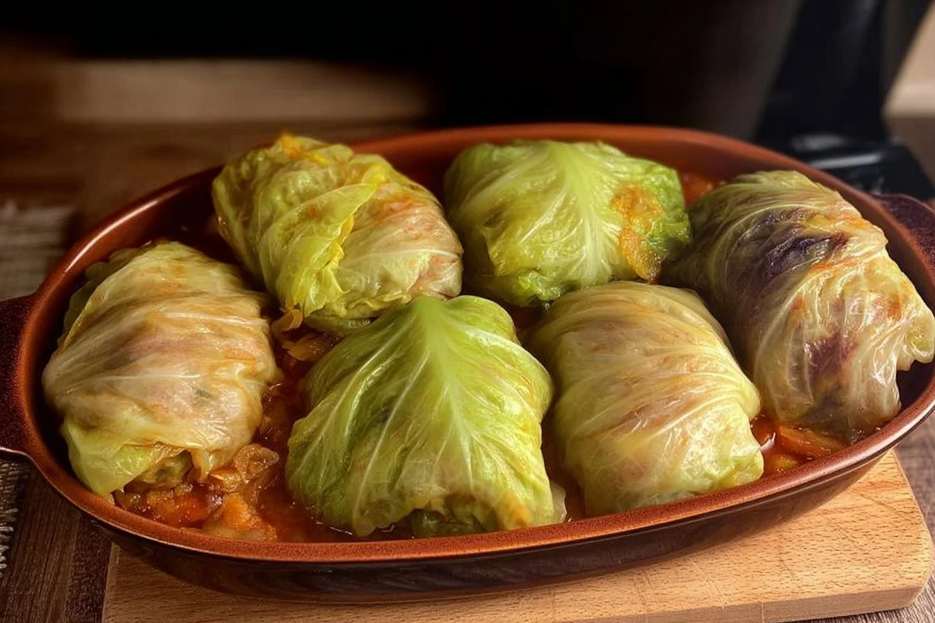 Mom's Stuffed Cabbage Roll Recipe
