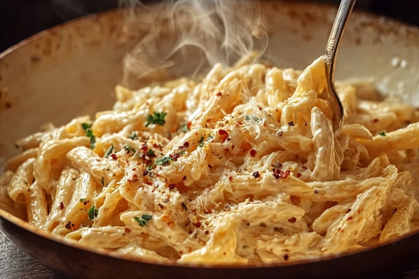 One Pot Creamy Garlic Pasta