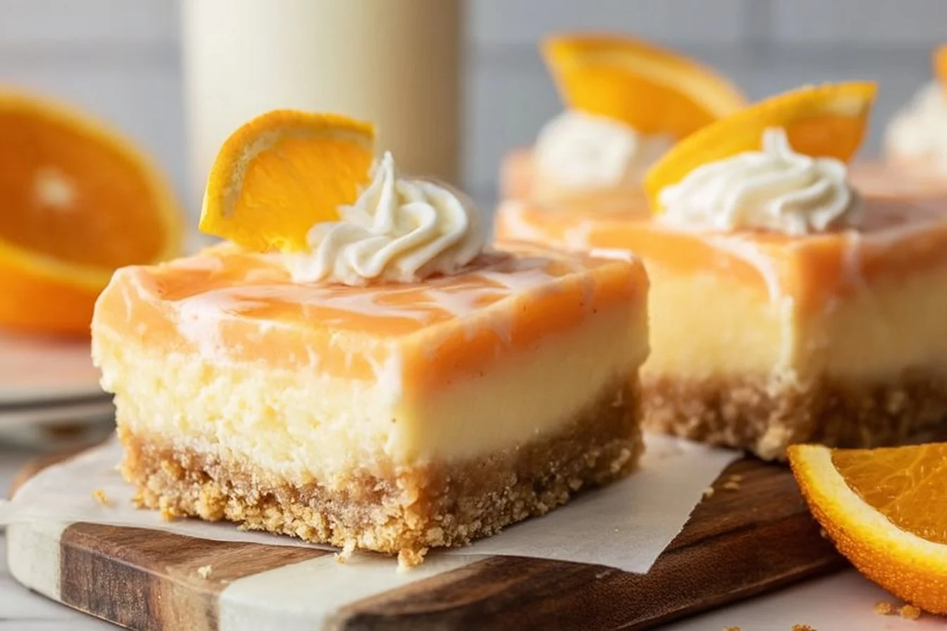Orange Creamsicle Dream Bars