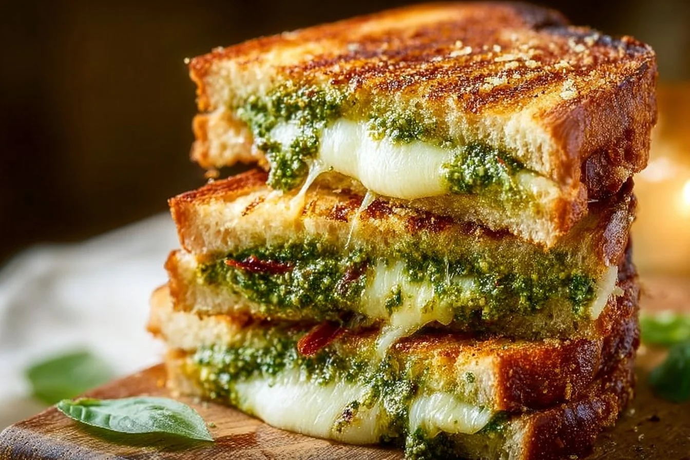 Pesto Grilled Cheese
