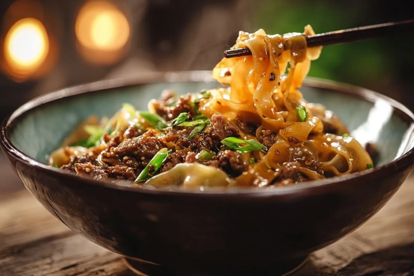 Potsticker Noodle Bowl