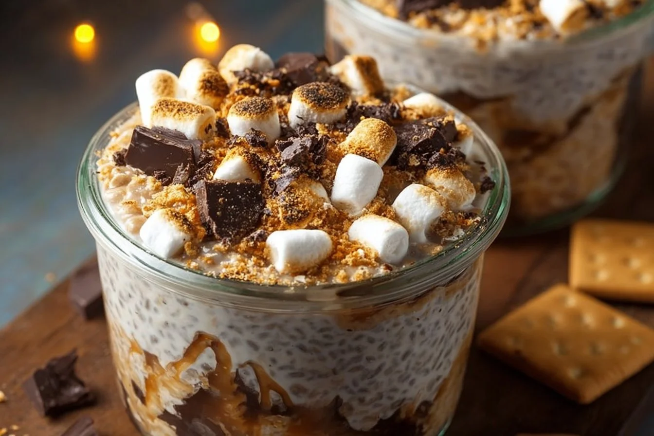 S'mores Overnight Oats