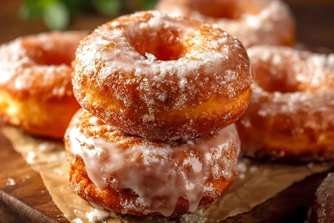 Sour Cream Cake Donuts
