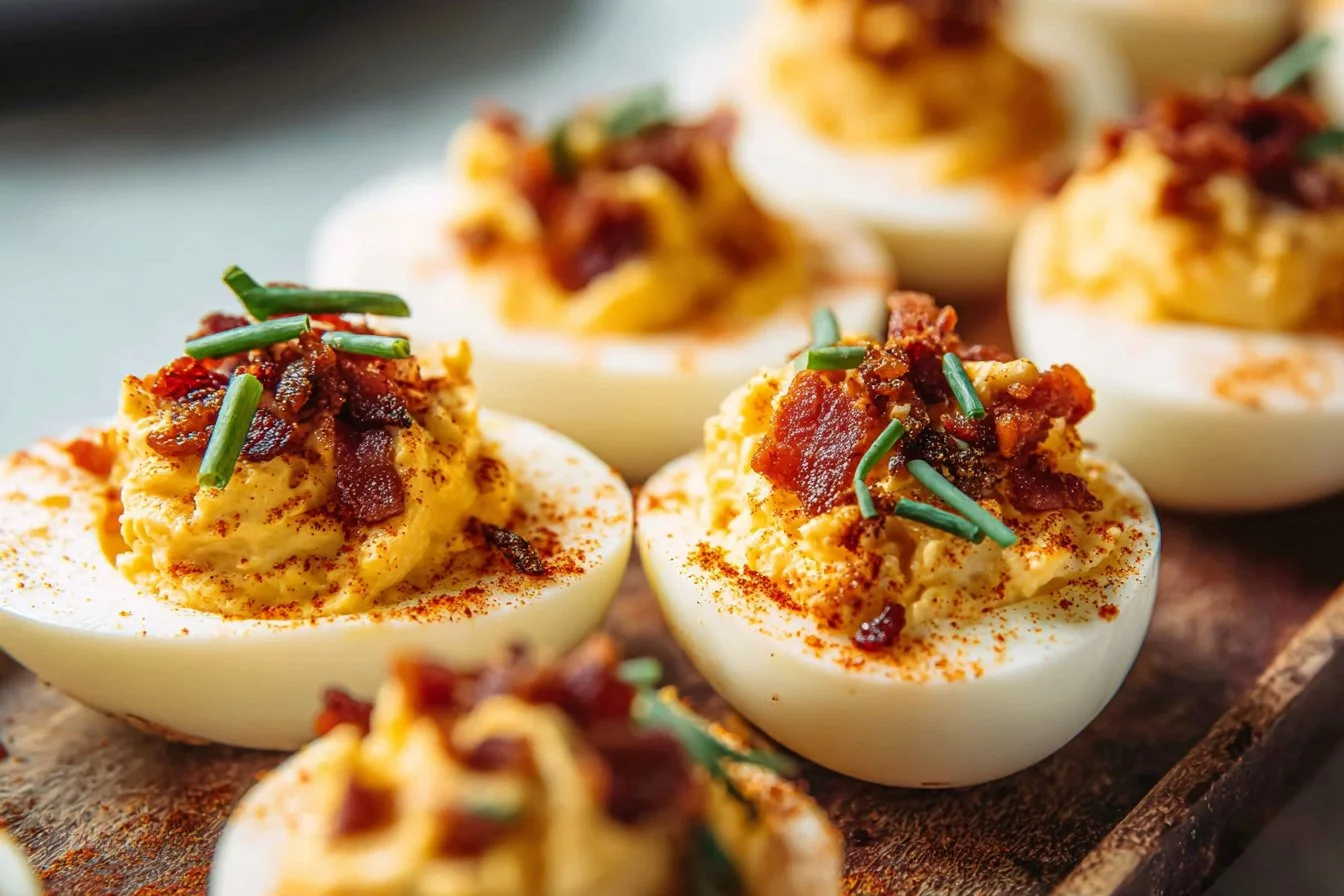 Southern Bacon Deviled Eggs: Savory & Smoky