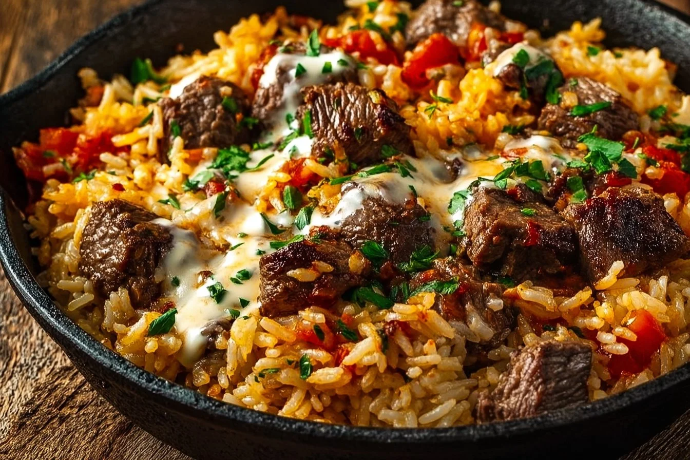 Steak Queso Rice: A Flavorful Recipe