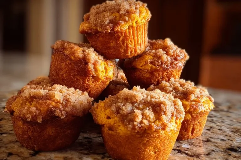 Homemade sweet potato muffins with a golden brown top and light texture