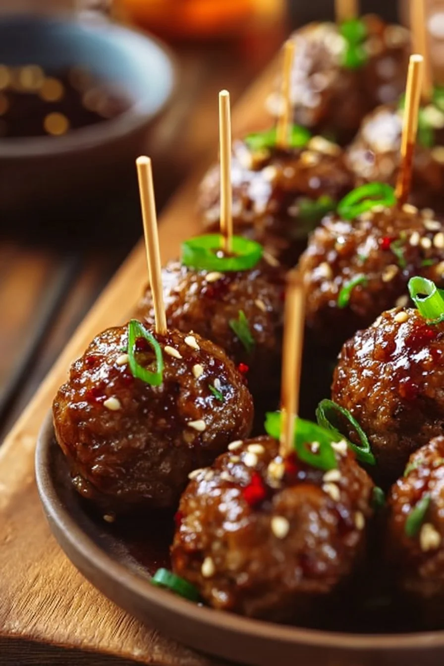 Teriyaki Meatballs
