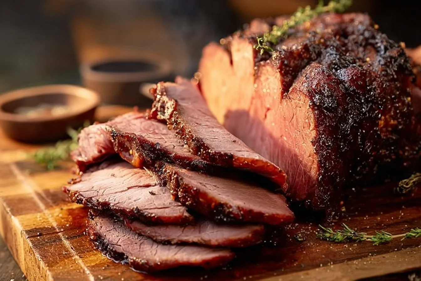 The Best Smoked Roast Beef