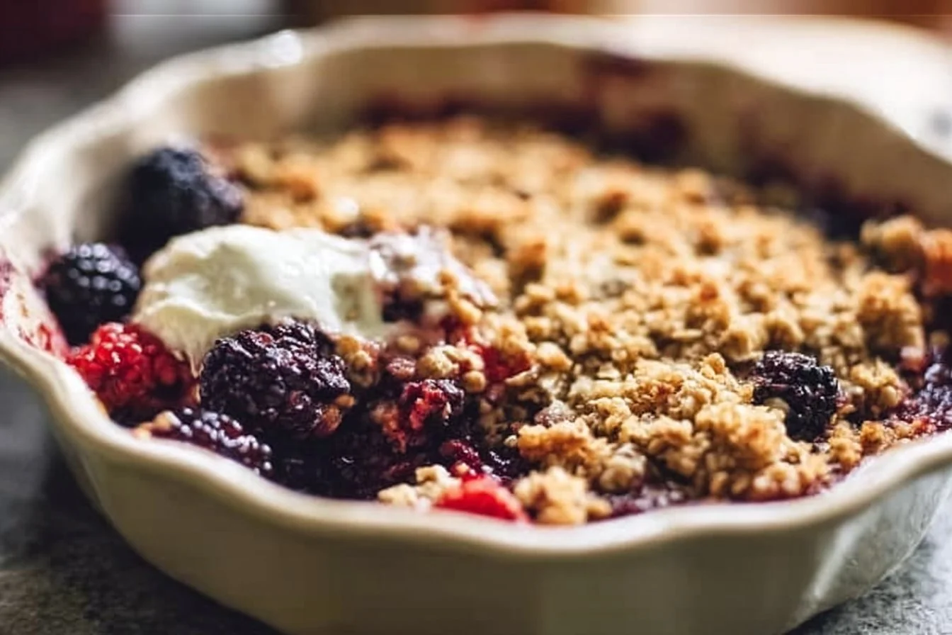 Triple Berry Crisp
