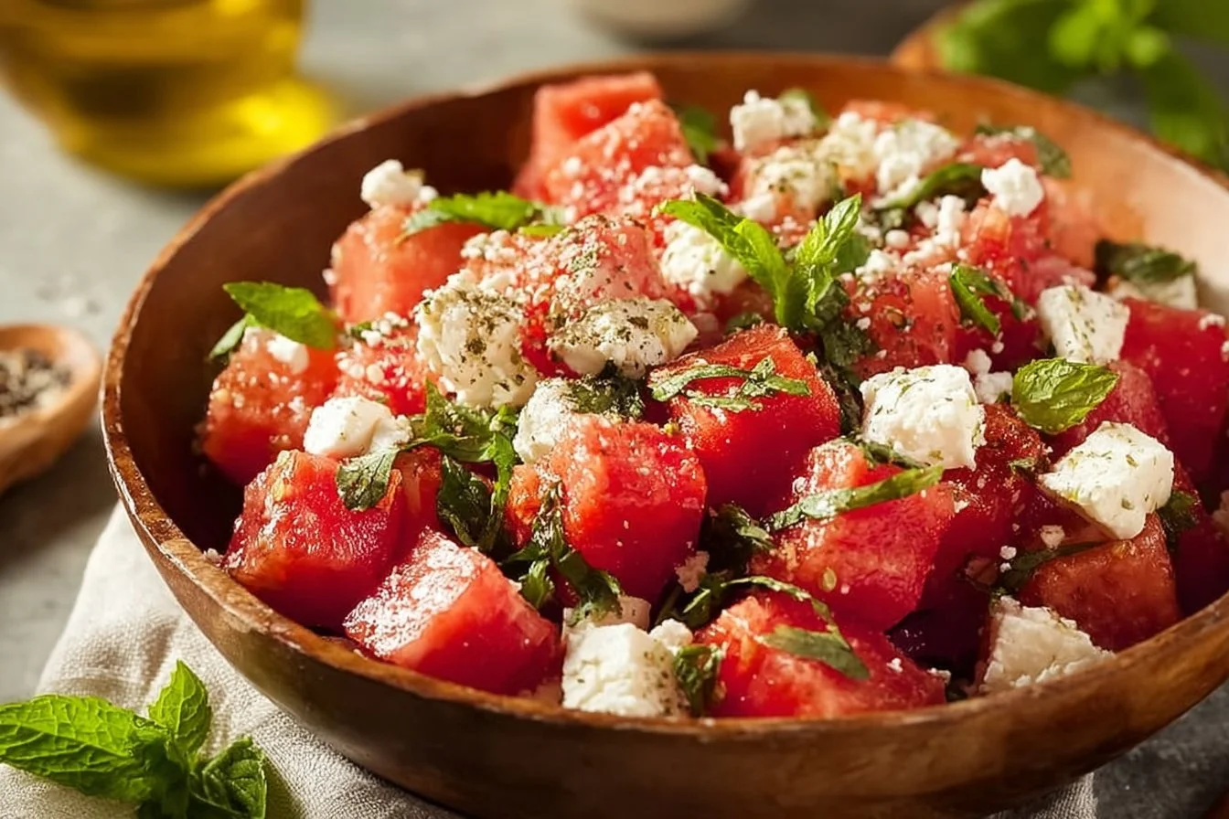 Watermelon Feta Salad