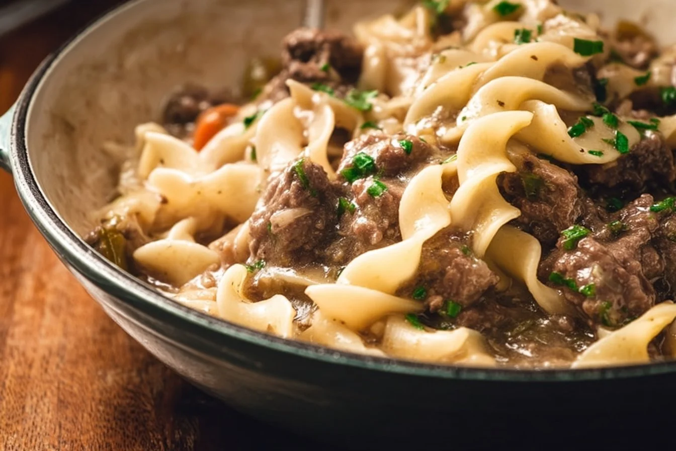 Beef and Noodles