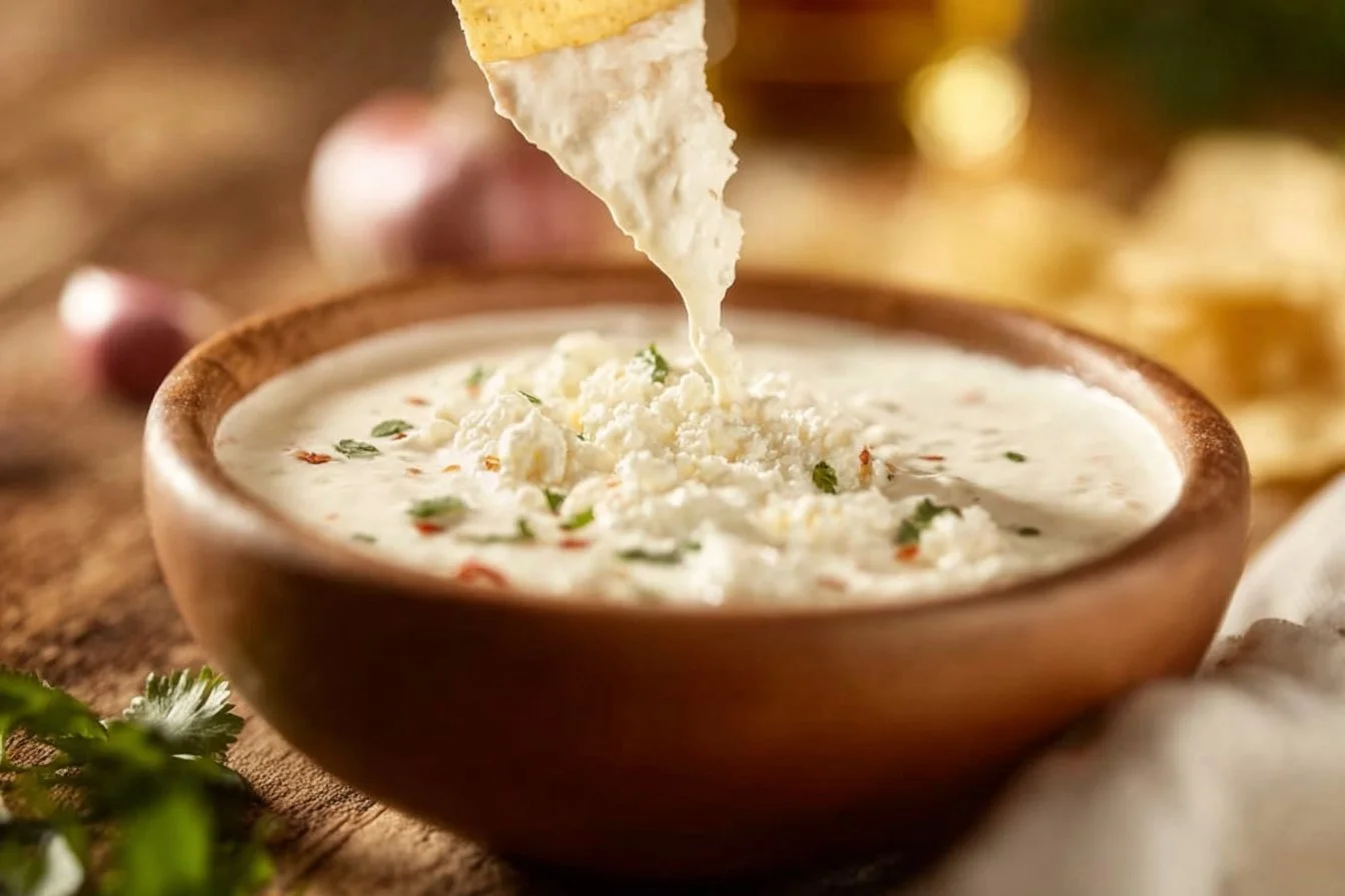 Best Mexican White Cheese Dip