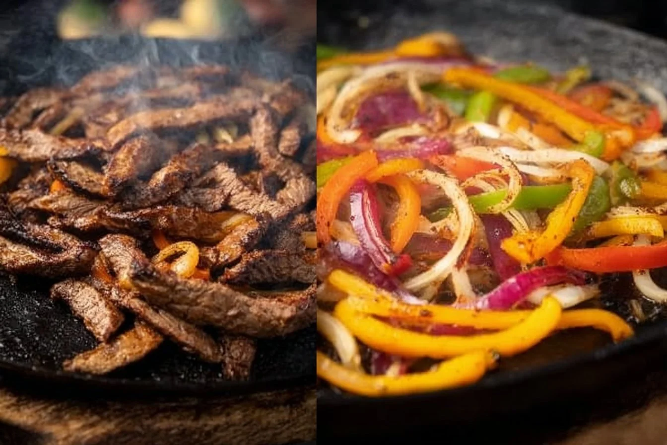 Blackstone Steak Fajitas