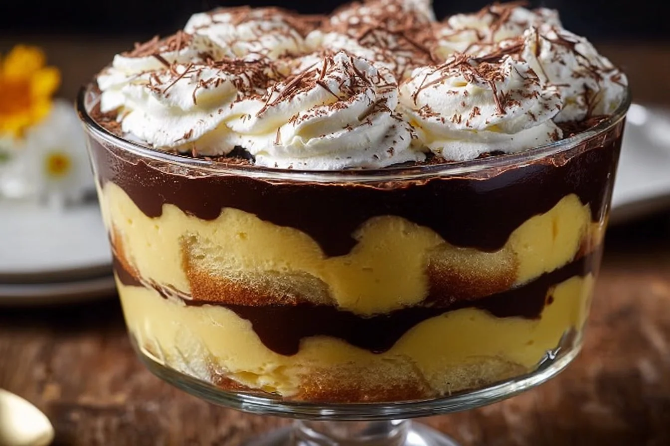 Boston Cream Pie Trifle