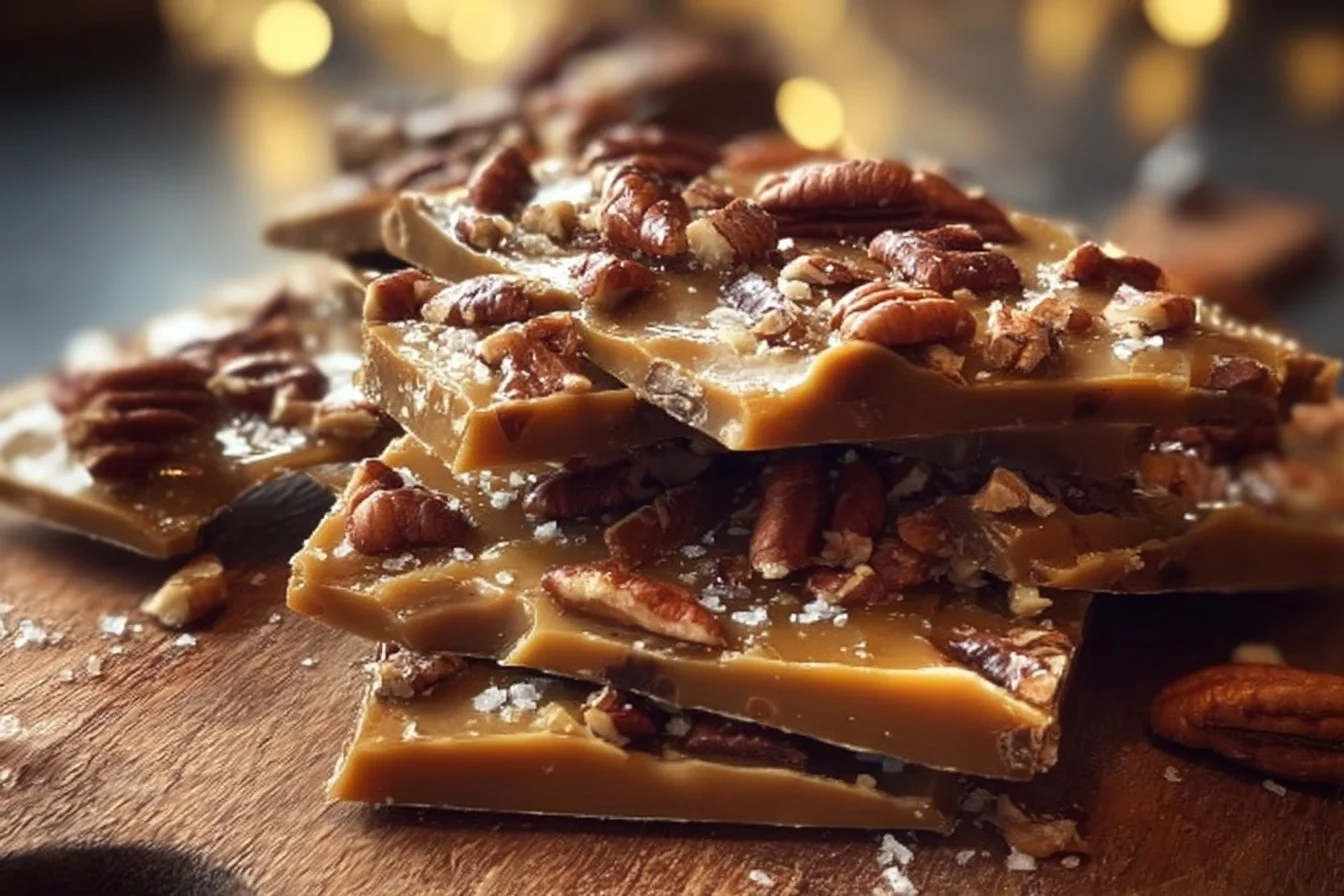 Butter Pecan Toffee Bark