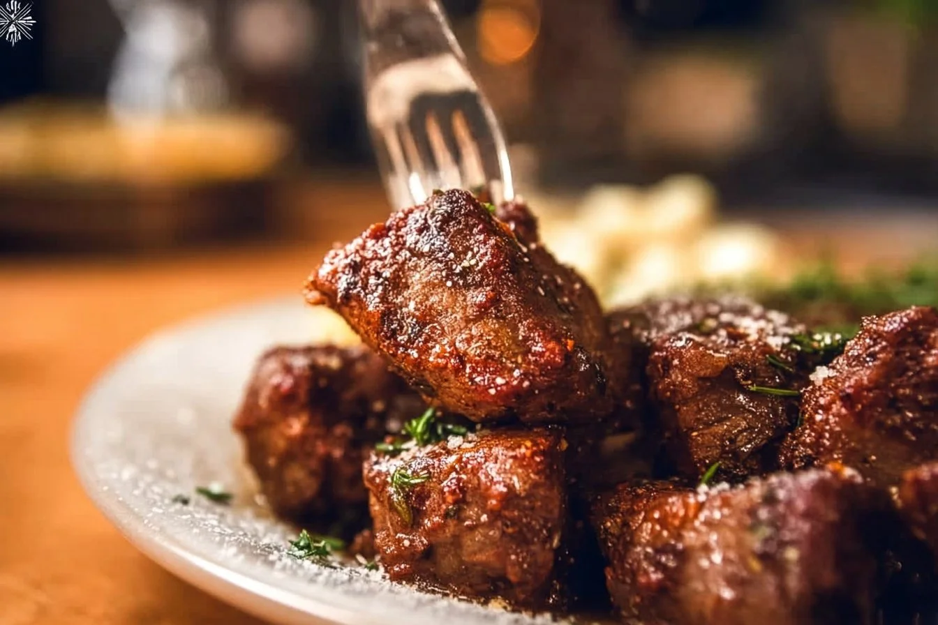 Cajun Garlic Butter Steak Bites
